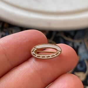 Antique Victorian/Edwardian Enamel Lingerie/Lace Pin